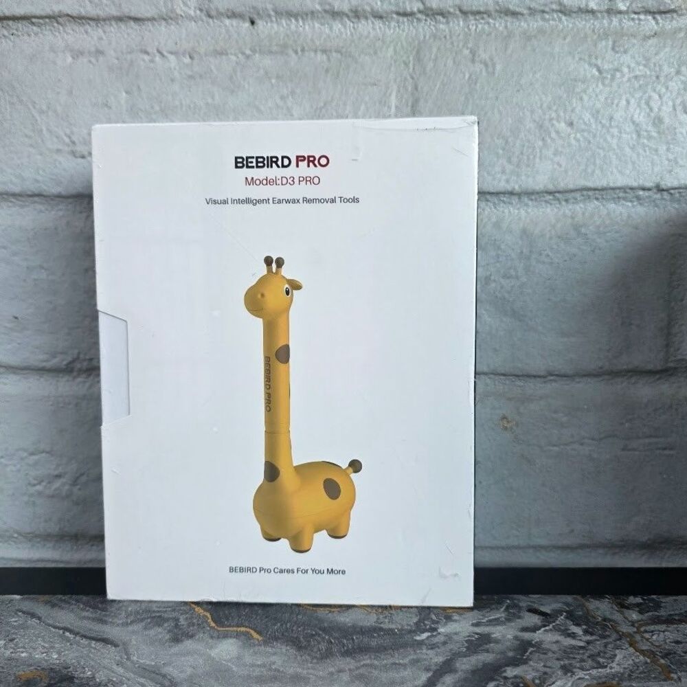 BEBIRD D3 Pro Smart Ear Wax Kit Giraffe-Shaped 1080p FHD Camera New/Sealed